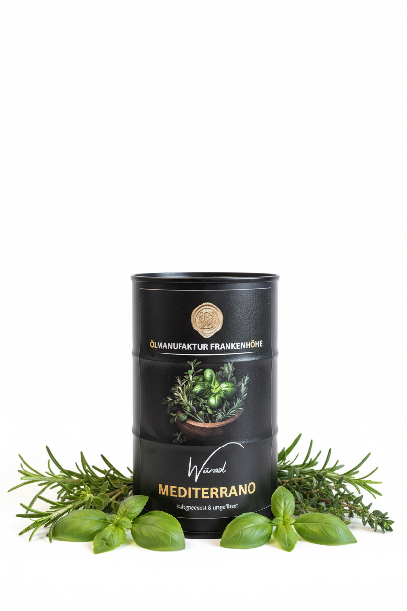 Mediterrano mit Dekoration